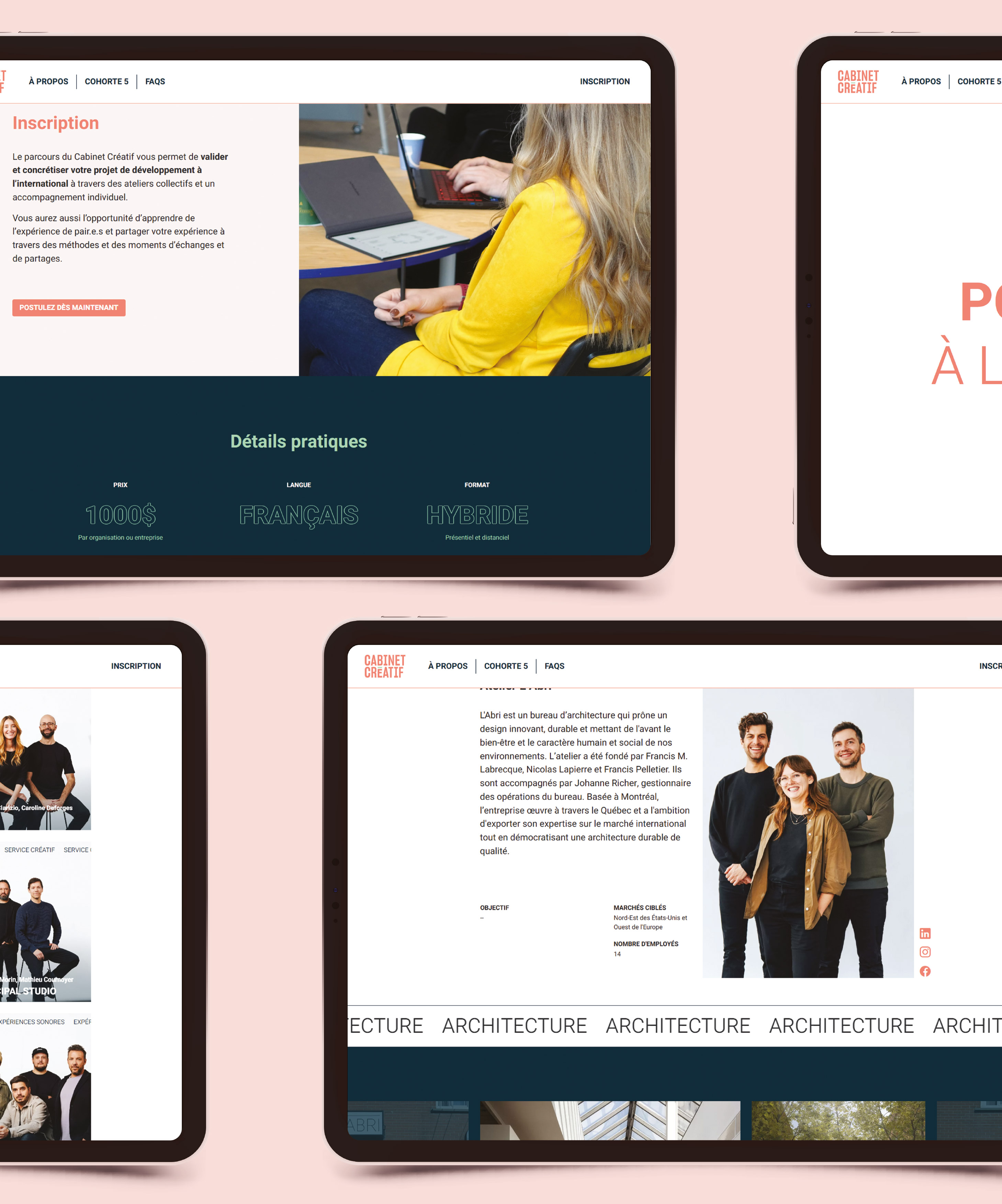 Site Web du Cabinet Créatif